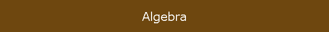 Algebra