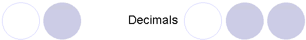 Decimals